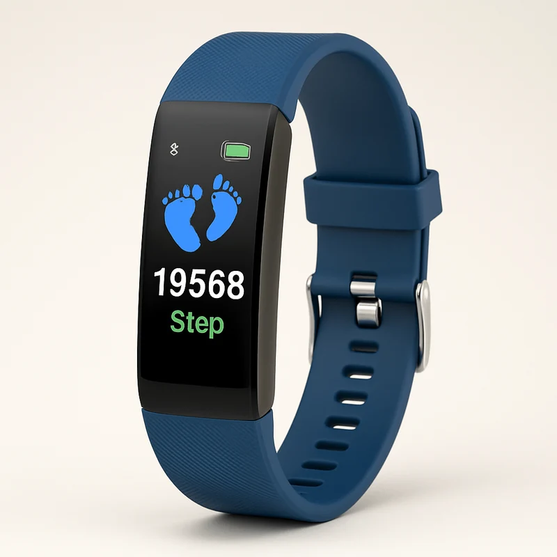 Seniorvenlig Fitness Tracker med Hjertefrekvensmåling