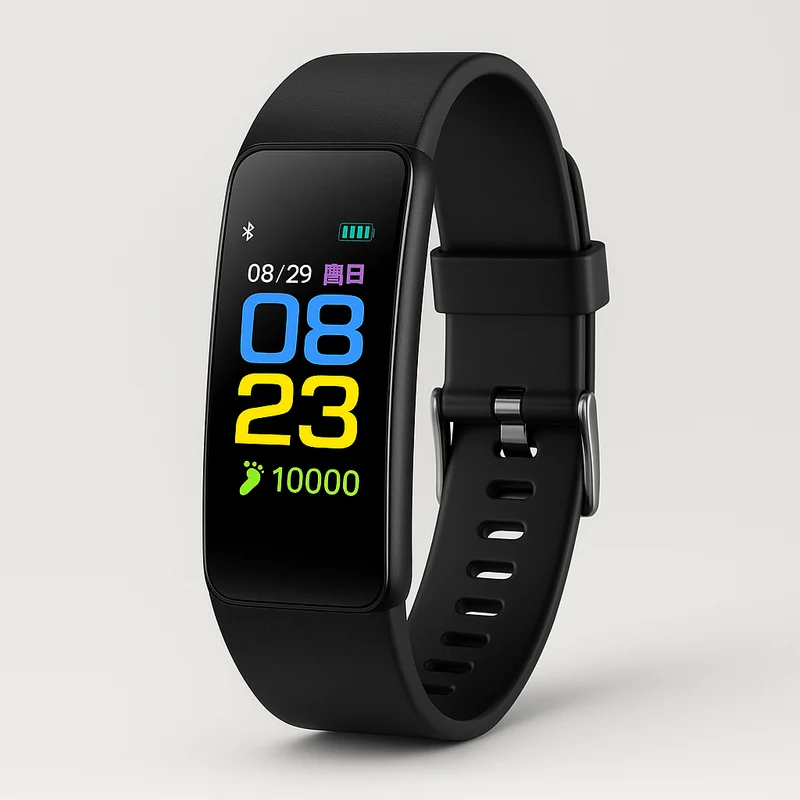 Seniorvenlig Fitness Tracker med Hjertefrekvensmåling