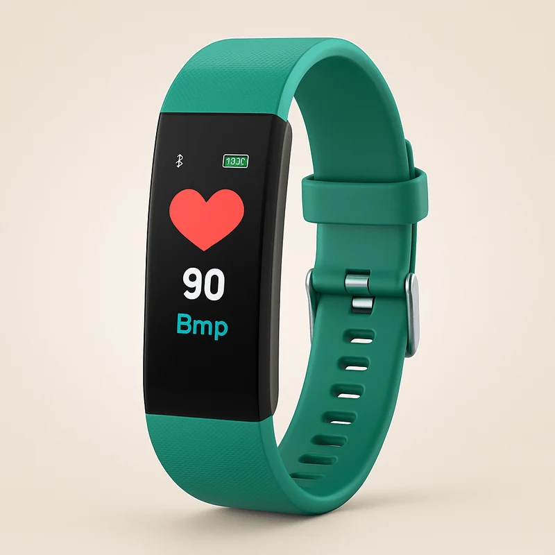 Seniorvenlig Fitness Tracker med Hjertefrekvensmåling