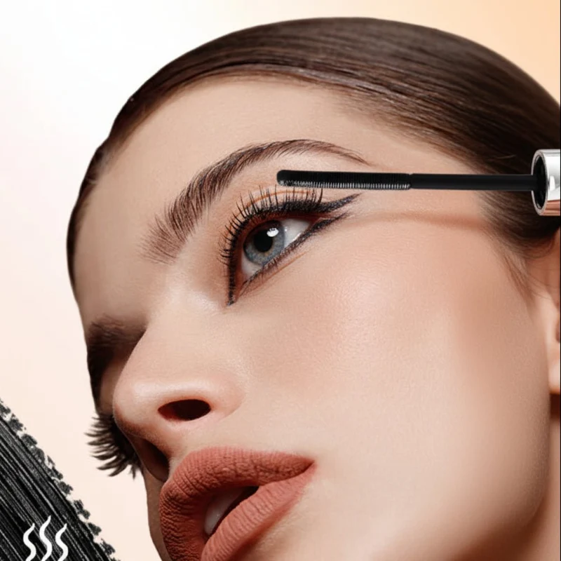 Vandfast Fiber Mascara med Langvarig Volumen & Bue