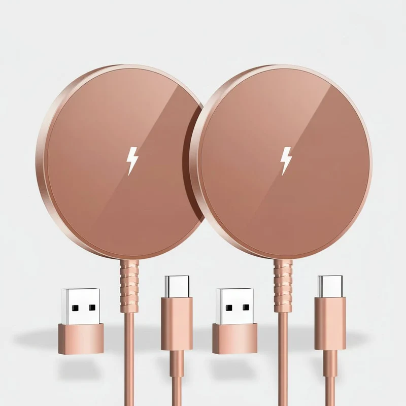 Magnetisk Trådløs Oplader til Hurtig iPhone Opladning 15W