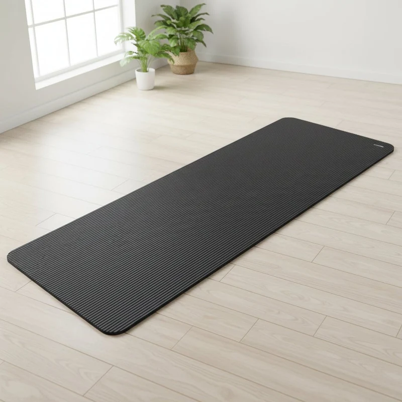 Ekstra Tykk Yogamåtte med Skridsikker Overflade til Hjemmetræning