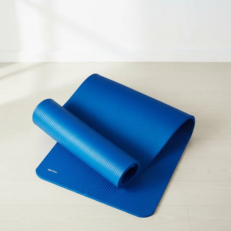 Ekstra Tykk Yogamåtte med Skridsikker Overflade til Hjemmetræning
