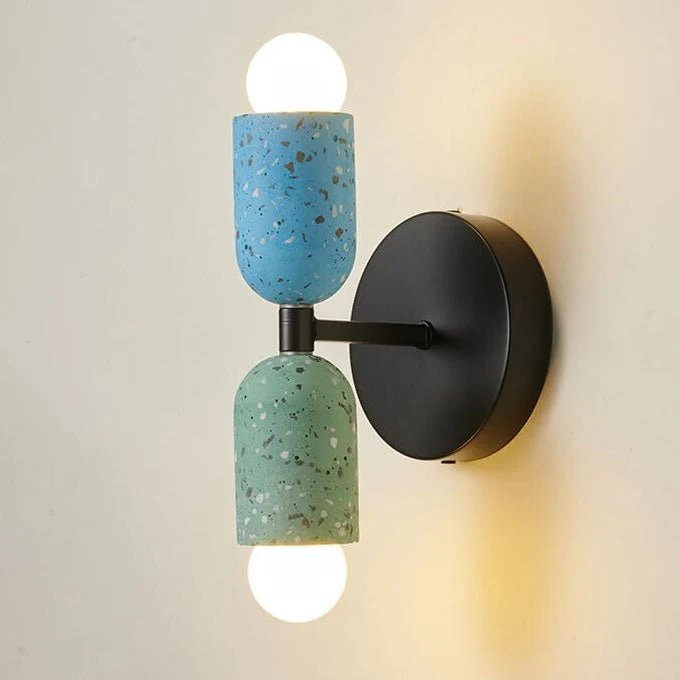 Wabi-Sabi Væglampe – Dobbelt belysning for roligt hjem