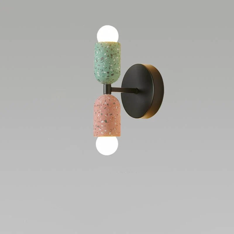 Wabi-Sabi Væglampe – Dobbelt belysning for roligt hjem