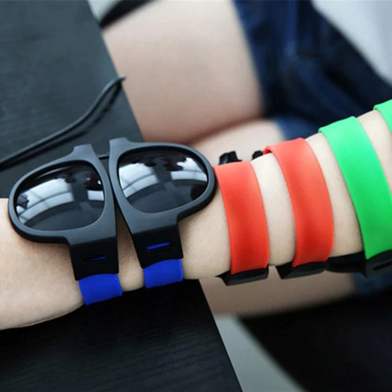 Sammenklappelige Solbriller med Armbånd og UV-beskyttelse