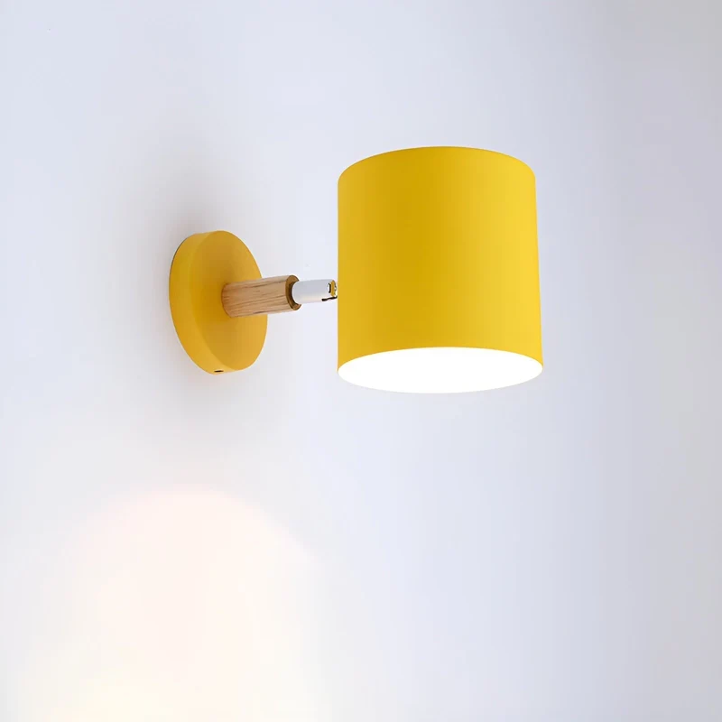 Elegant Pastel Væglampe – Justerbart Lys til Dit Hjem