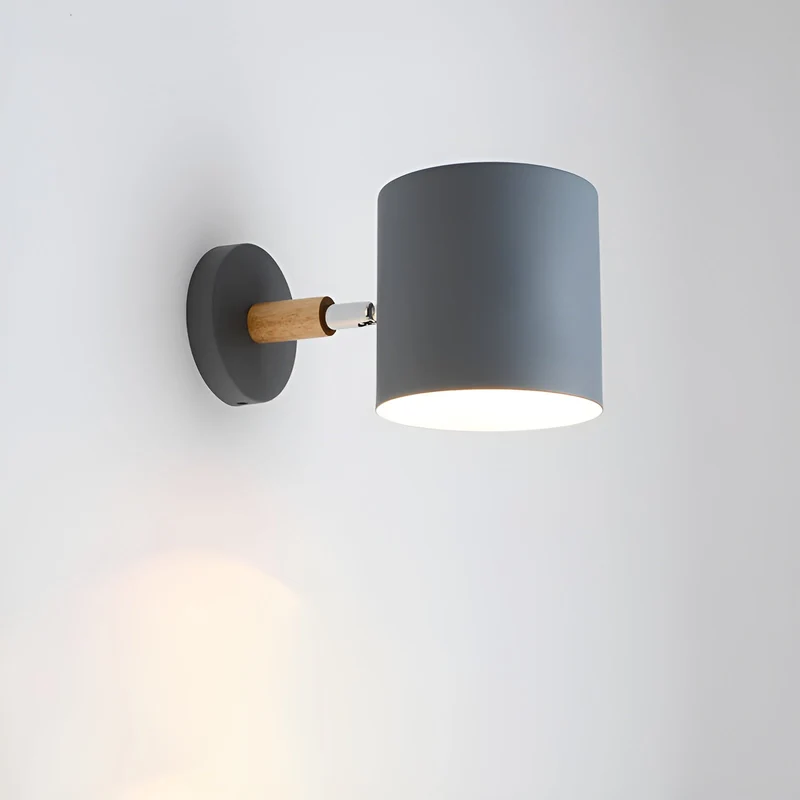 Elegant Pastel Væglampe – Justerbart Lys til Dit Hjem