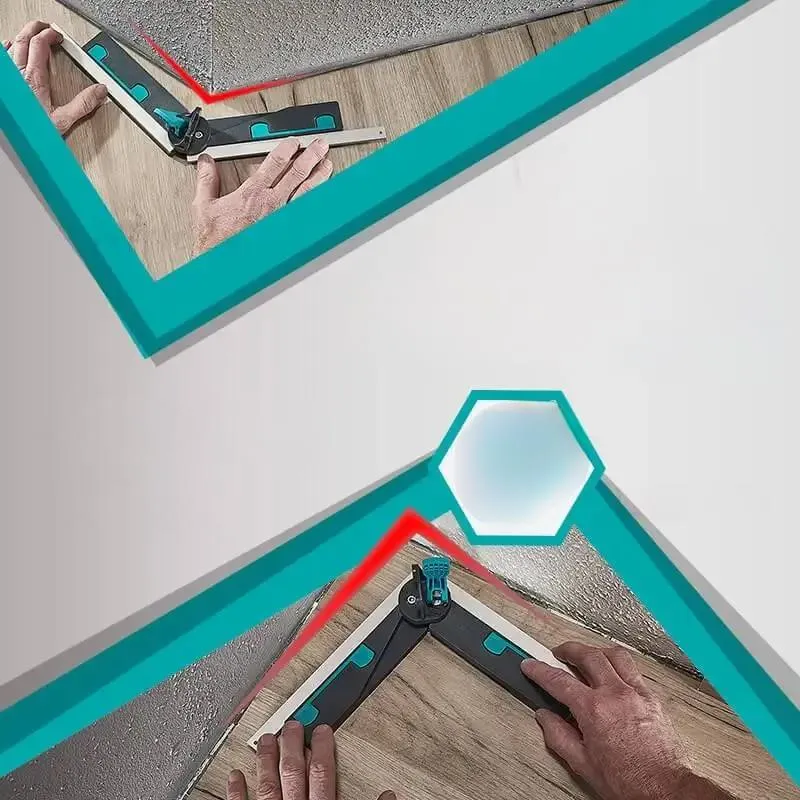 Præcist Vinkelmål til Perfekte Snit: Let og Kompakt Design