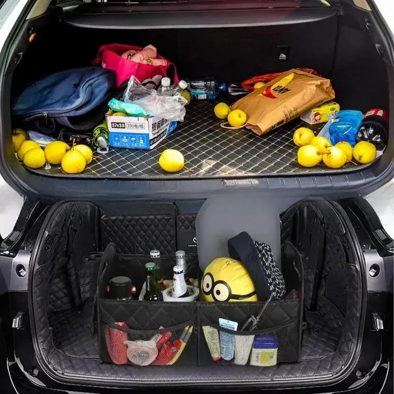 Foldbar Bagagerumsorganisator med Justerbare Rum og Holdbarhed