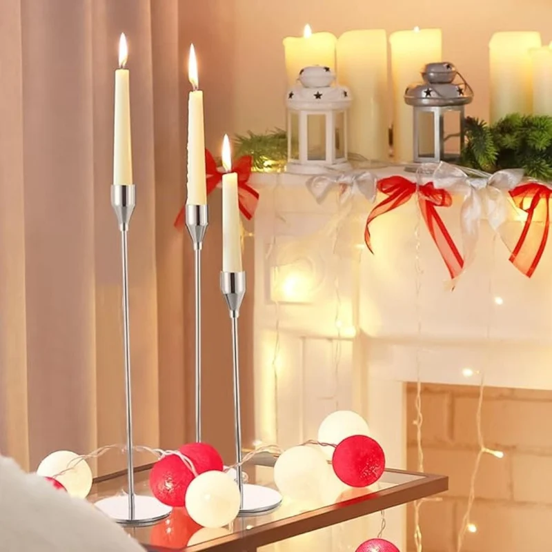 Moderne Stållysestager - Elegant Design til Dit Hjem