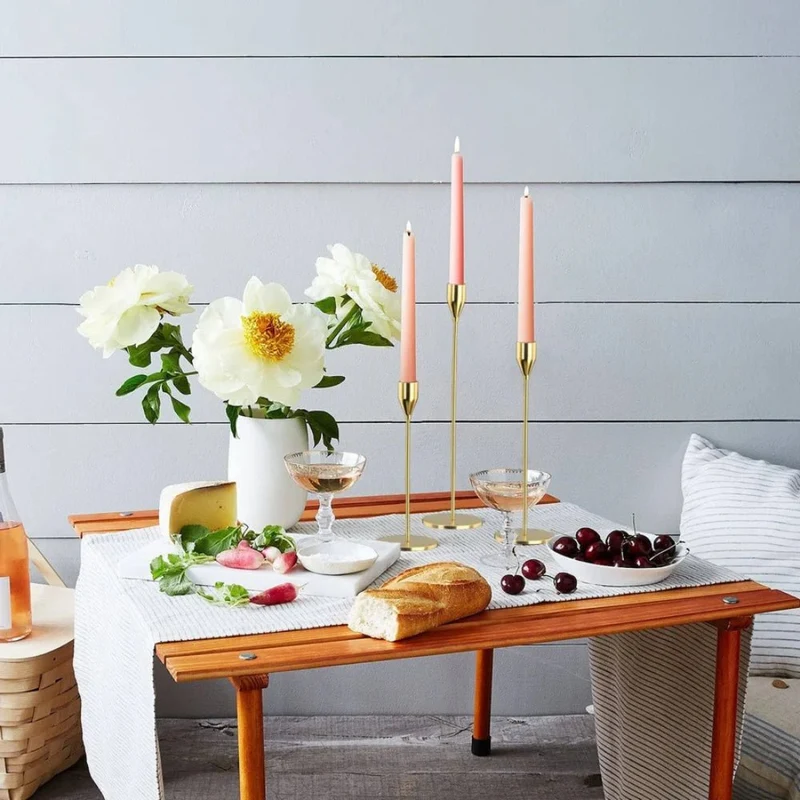 Moderne Stållysestager - Elegant Design til Dit Hjem