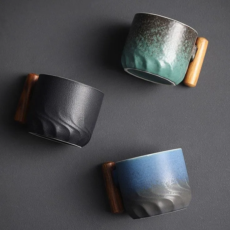 Porcelænsbechersæt - Stilfuld nydelse, 6 dele, 70ml