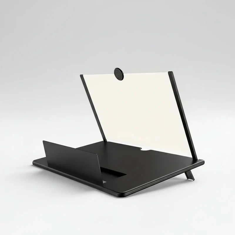 Foldbar 12" Skærmforstørrer til Mobil - Skånsom HD Oplevelse