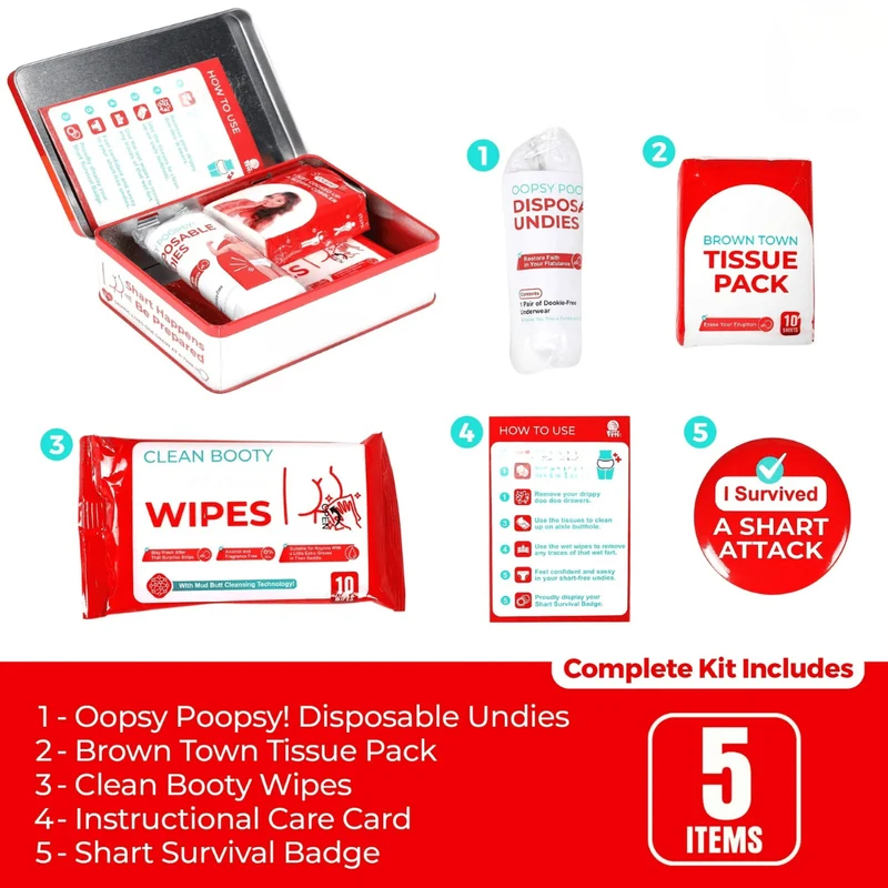 Sjov og Praktisk Party-Survival Kit til Enhver Samling