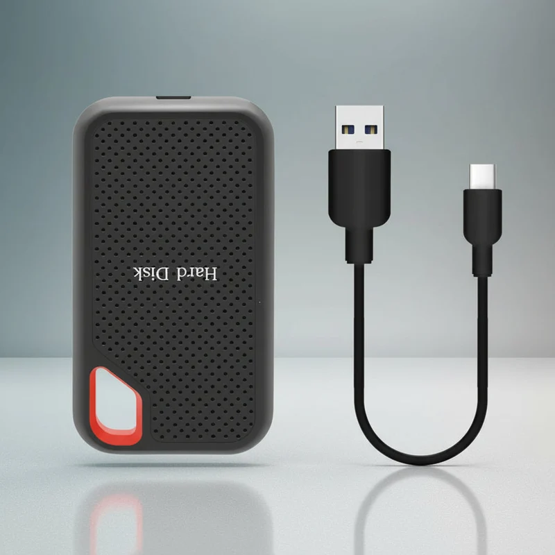 Hurtig og Pålidelig Bærbar SSD med USB C Tilslutning