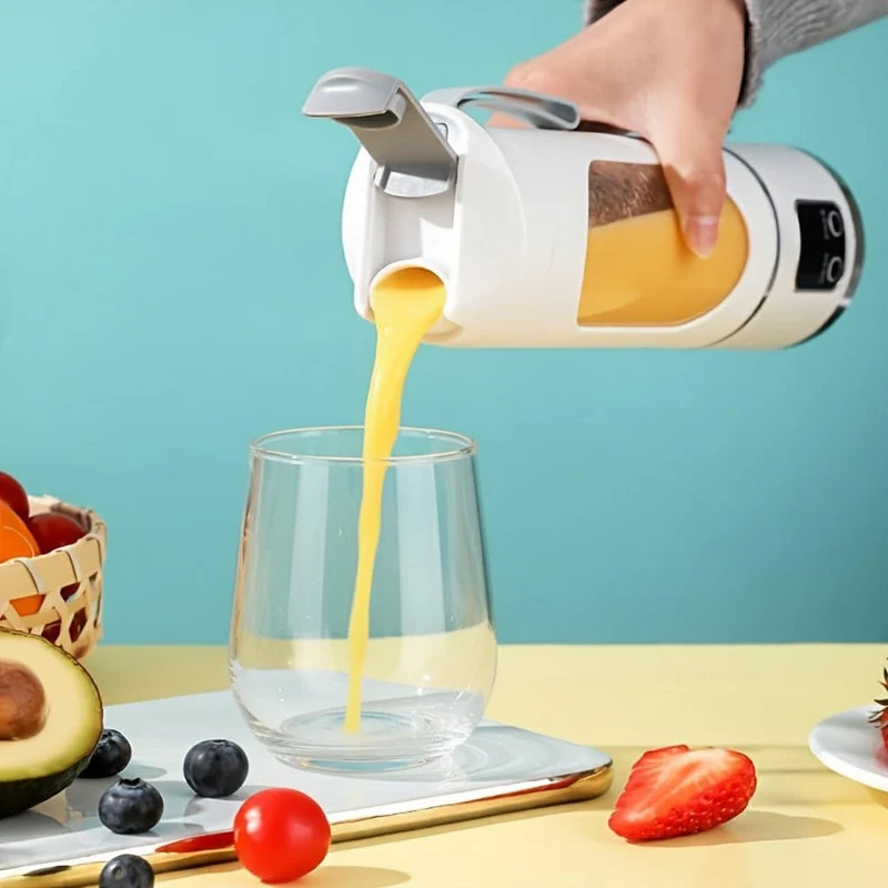 Bærbar USB Genopladelig Juicer – Friske Drikkevarer På Farten