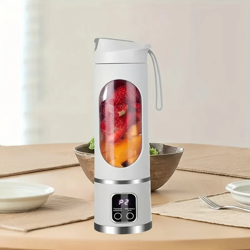 Bærbar USB Genopladelig Juicer – Friske Drikkevarer På Farten