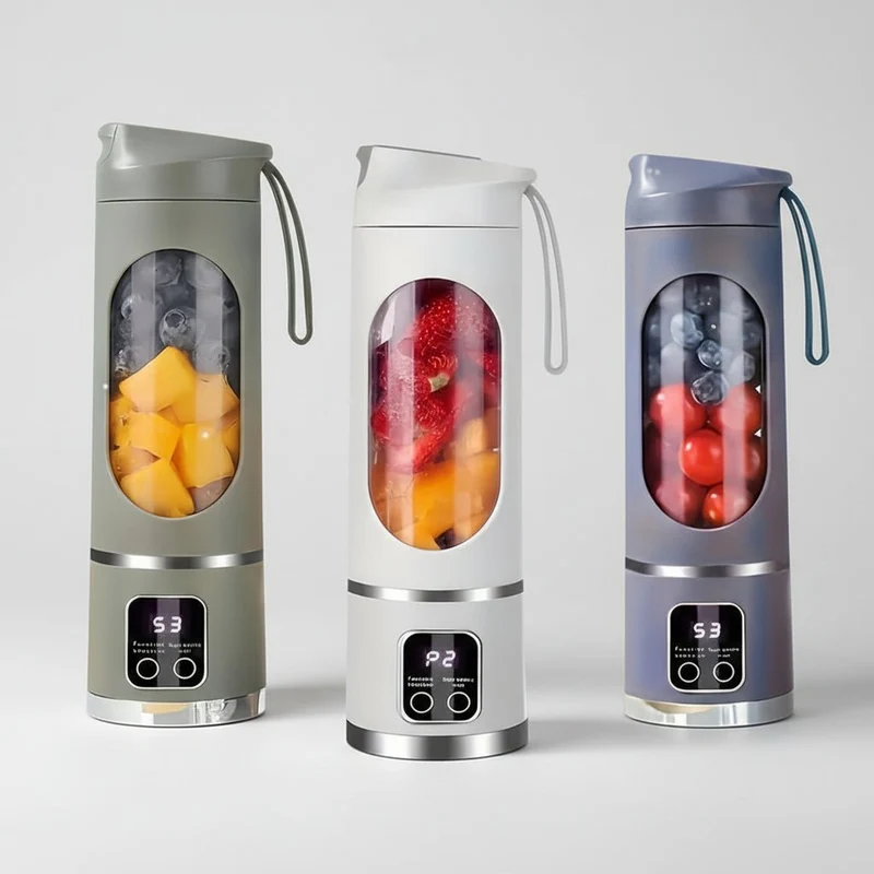 Bærbar USB Genopladelig Juicer – Friske Drikkevarer På Farten
