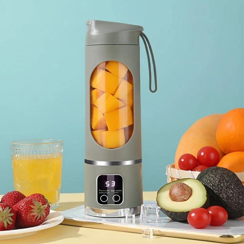Bærbar USB Genopladelig Juicer – Friske Drikkevarer På Farten