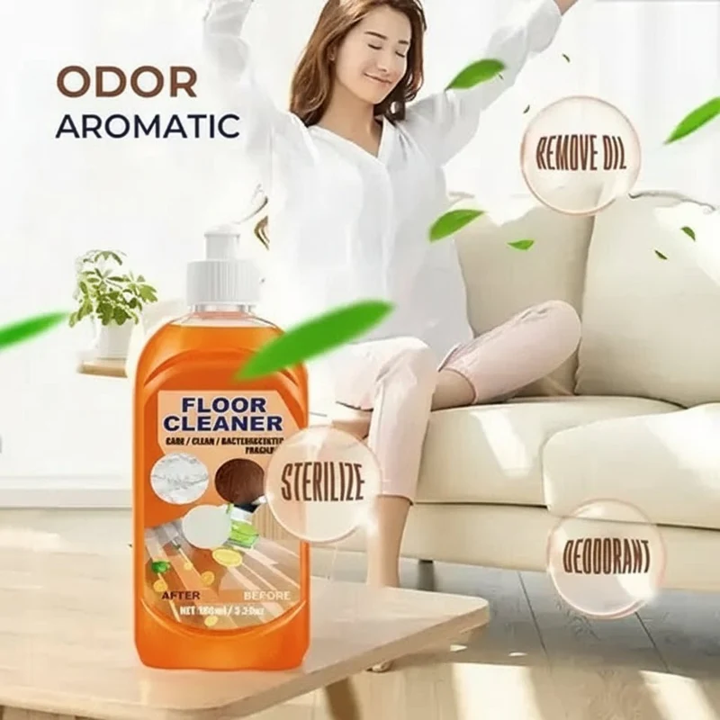 Effektiv Gulvrens til Alle Overflader med Frisk Citrusduft