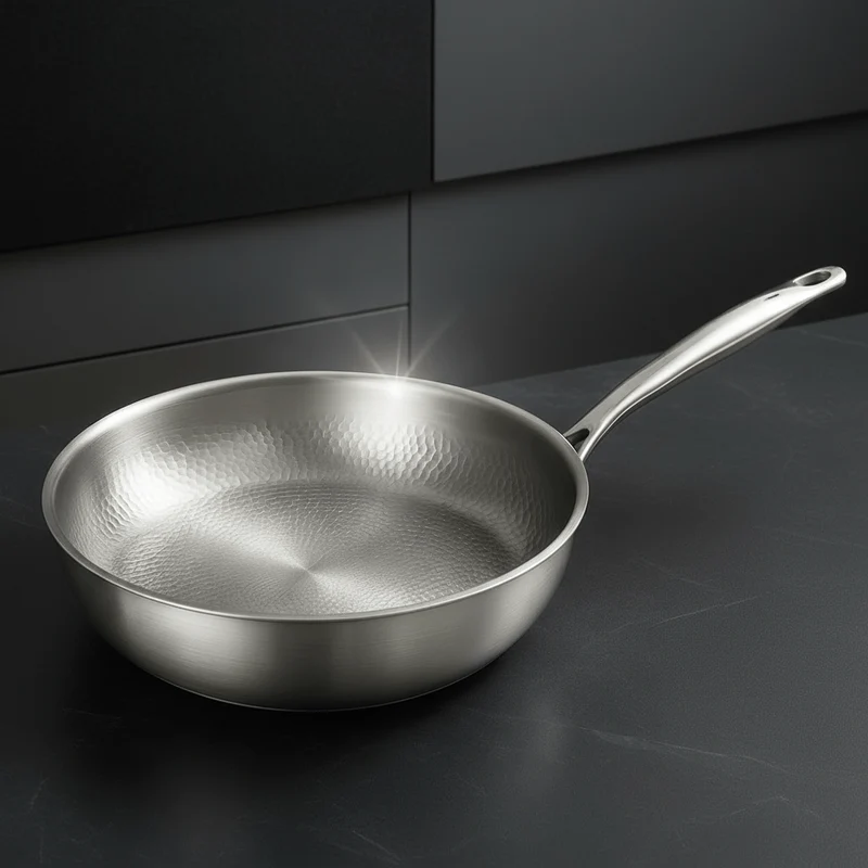 Titanium Stegepande uden Belægning til Alle Komfurer