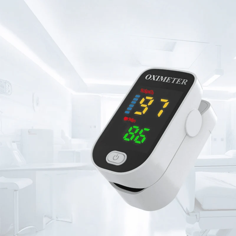 Hurtig & Nem Pulsoximeter til Hjemmebrug - Mål ilt & Puls