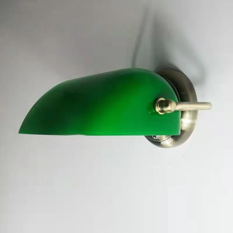 Vintage Væglampe i Glas og Jern for Tidløs Stil
