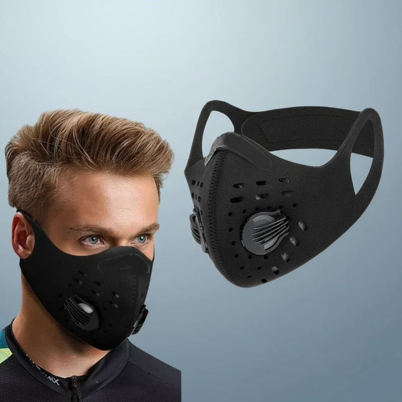 Genanvendelig Neopren Maske med Avanceret Filtrering