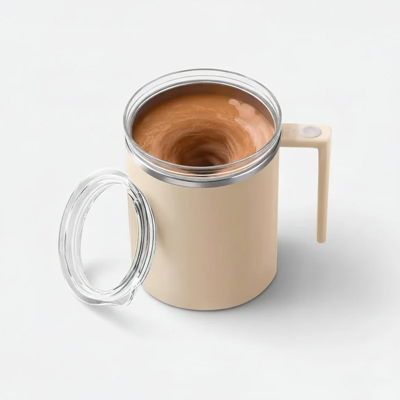 Selvrørende Kaffekrus med Type-C Opladning og 360ml Kapacitet