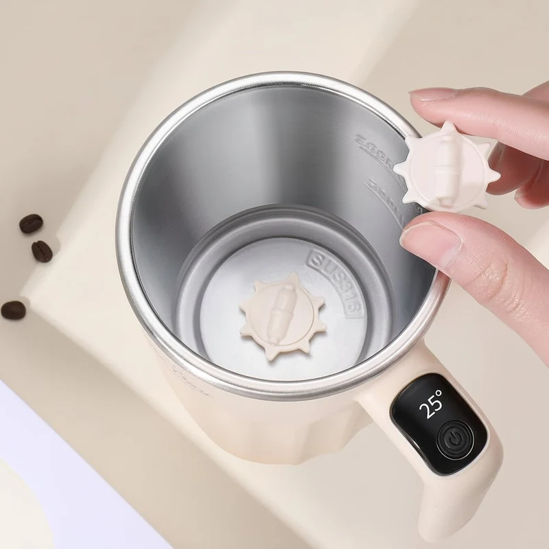 Selvrørende Kaffekrus med Type-C Opladning og 360ml Kapacitet