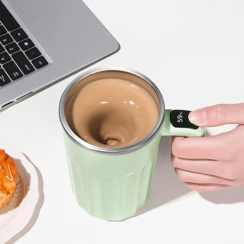Selvrørende Kaffekrus med Type-C Opladning og 360ml Kapacitet