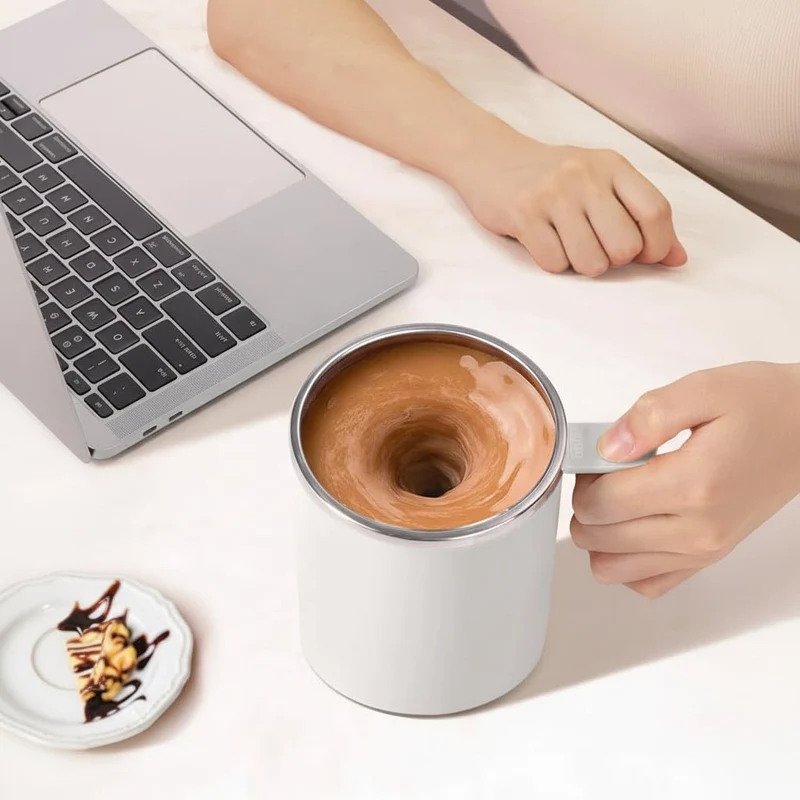 Selvrørende Kaffekrus med Type-C Opladning og 360ml Kapacitet