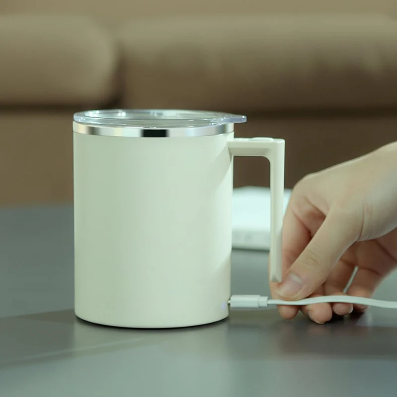 Selvrørende Kaffekrus med Type-C Opladning og 360ml Kapacitet