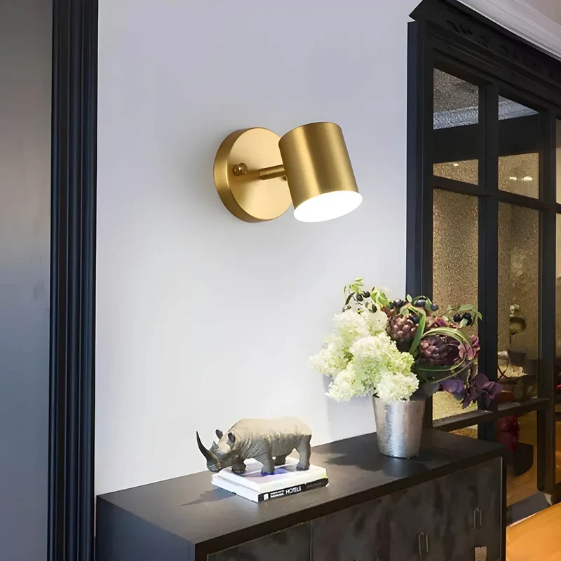 Skandinavisk Væglampe med LED - Tidløs Elegance og Komfort