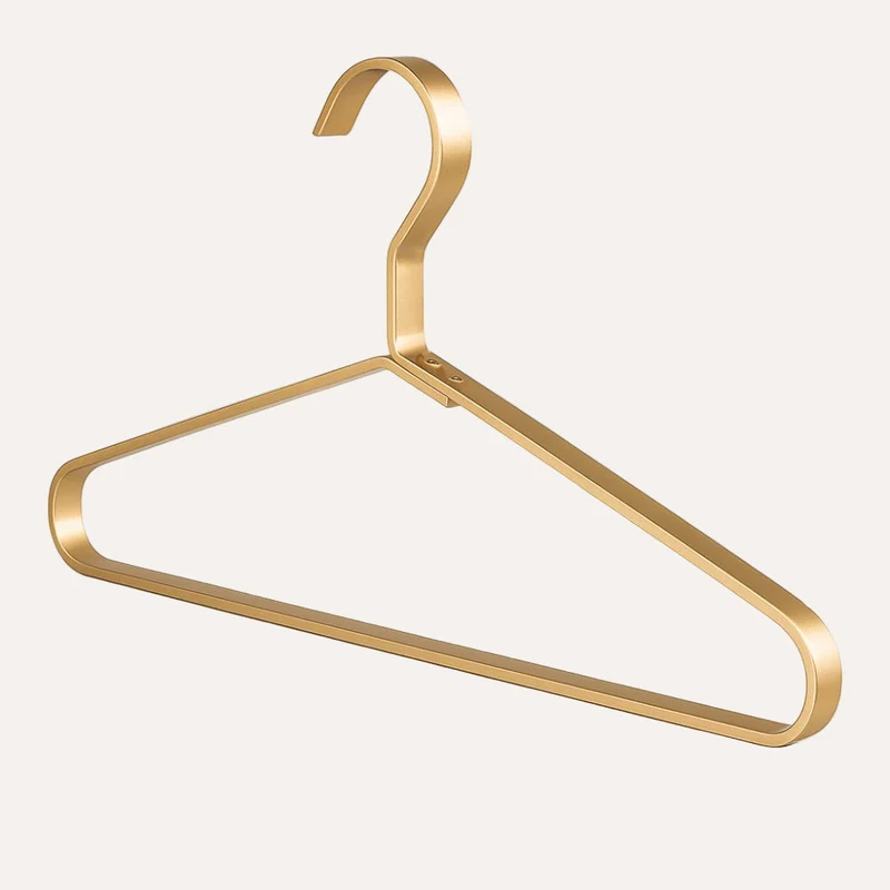 Slanke Aluminium Bøjler - Rummelig og Rutsjesikre (4 stk.)