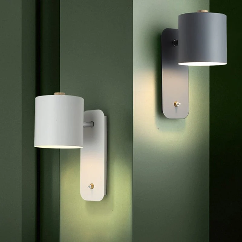 Moderne LED-væglampe med smart lysstyring