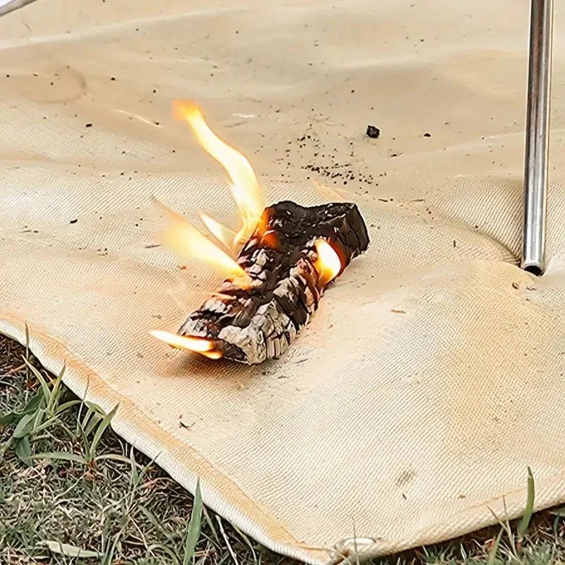 Højkvalitets Hitzebestandig BBQ Beskyttelsesmåtte – Op til 800 °C