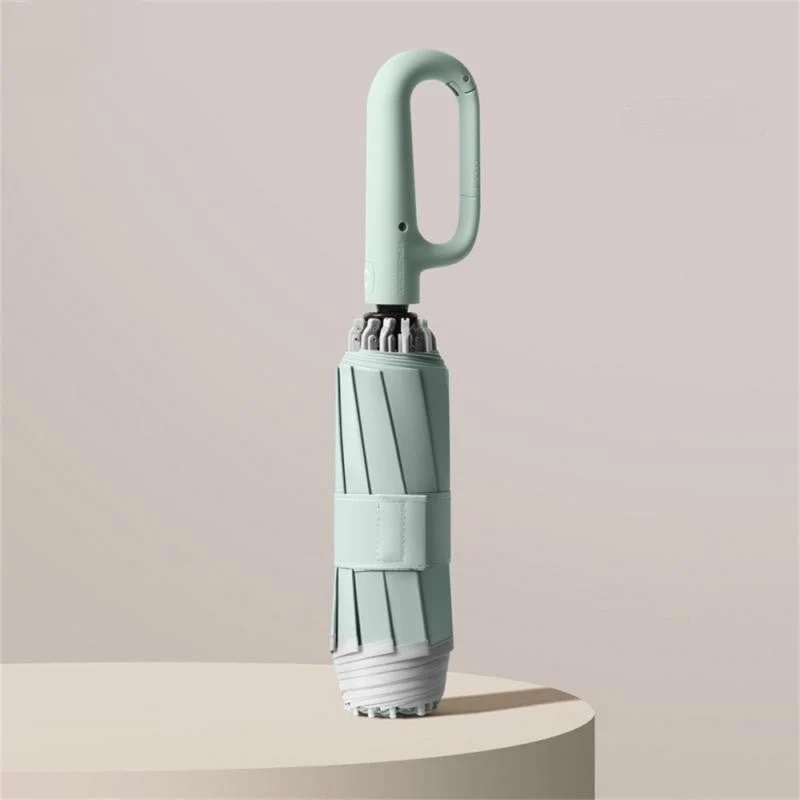 Kompakt Paraply med Automatisk Åbning og UV-beskyttelse