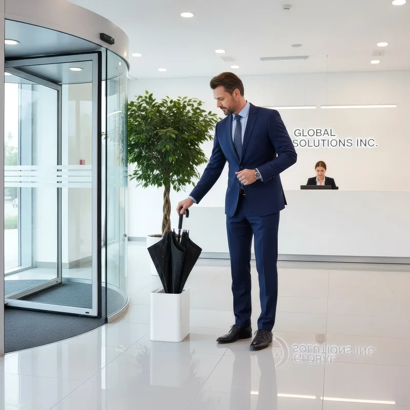 Elegant og praktisk paraplyholder til hjem og kontor