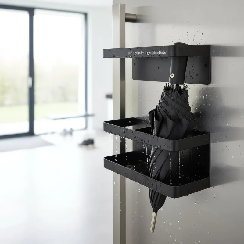 Elegant paraplyholder i jern - Stilfuld og funktionel