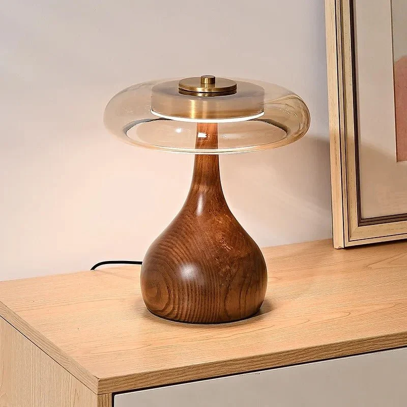 Elegant Retro Bordlampe i Japansk Stil - Skab Hygge