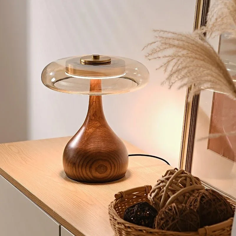 Elegant Retro Bordlampe i Japansk Stil - Skab Hygge