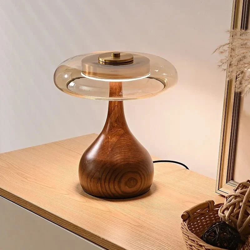 Elegant Retro Bordlampe i Japansk Stil - Skab Hygge