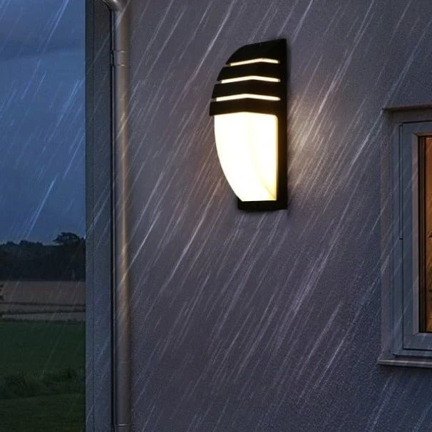 Energibesparende LED-udendørslampe med moderne design
