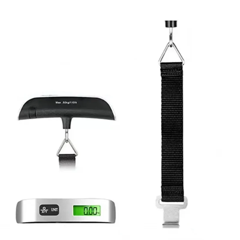 Bærbar Digital Bagagevægt med LCD - Op til 50 kg