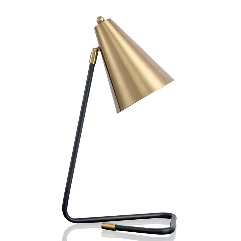 Stilfuld Bronze Bordlampe med Energibesparende LED-lys