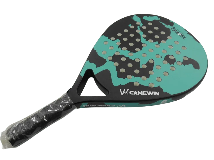 Padelracket i kulfiber for præcision og komfort