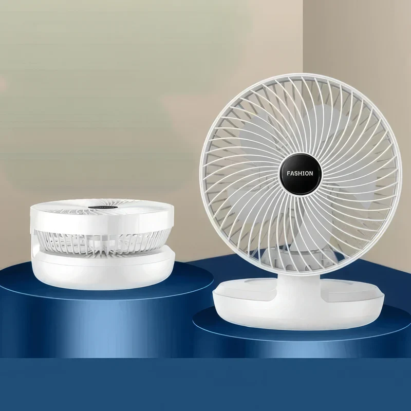 Elegant Vægventilator med Stille Drift og Justerbare Hastigheder