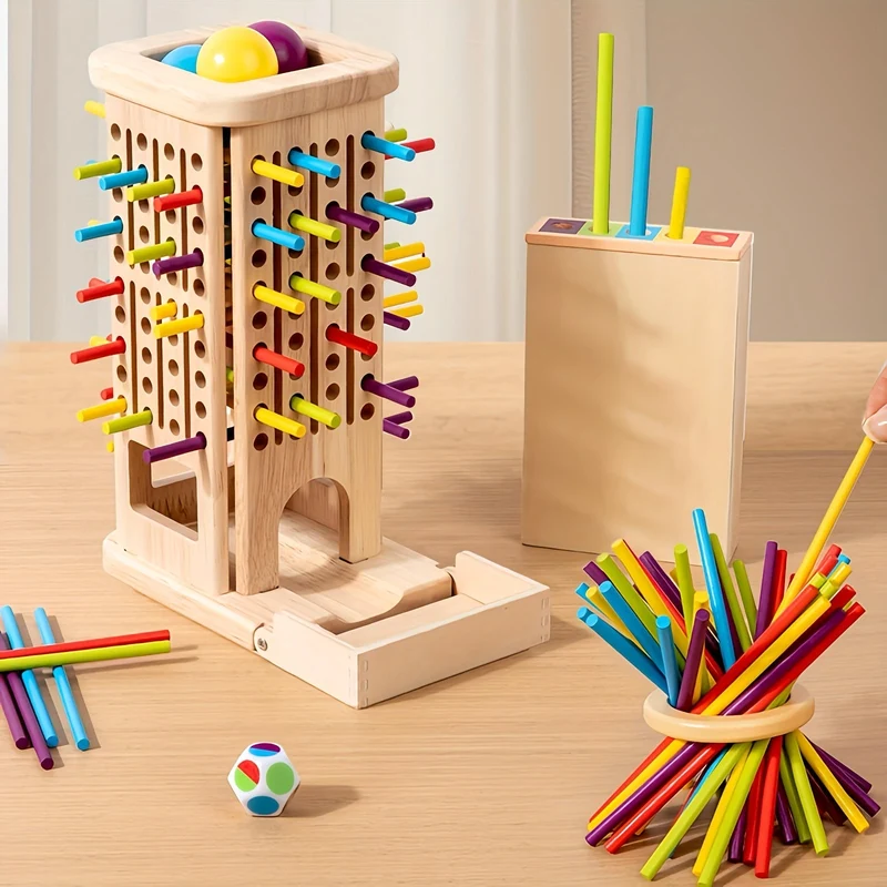 Montessori Trætårn med Læring og Sjov for Børn
